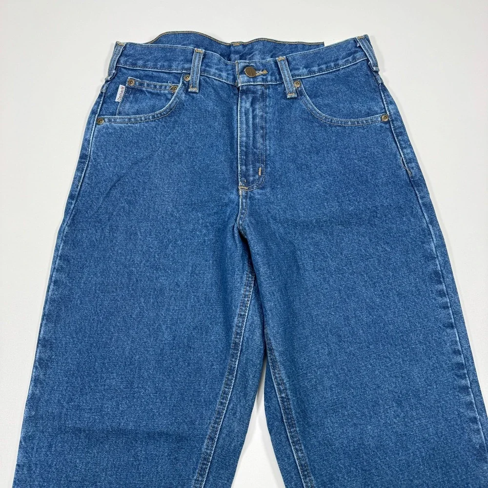Carhartt B17 DST Jeans Mens 30x28 NWT Vintage Relaxed Fit Denim Made Mexico